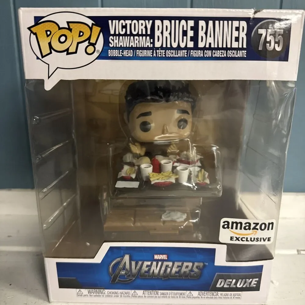 MFunko Pop!‎ Deluxe Marvel: Avengers VICTORY SHWARMA: BRUCE BANNER #755 Amazon